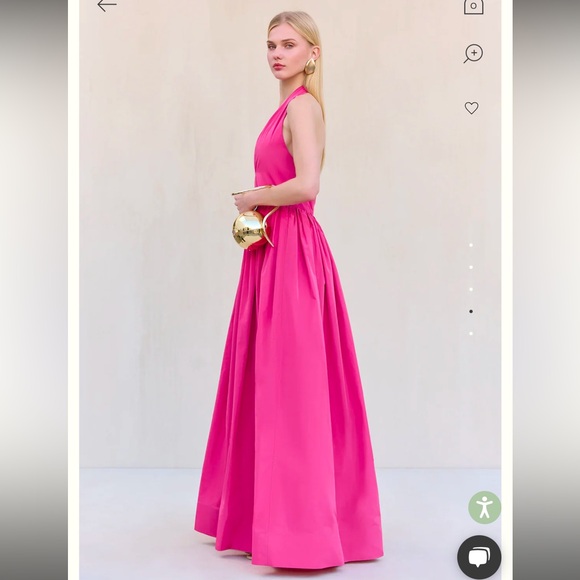 Cult Gaia TEAGAN GOWN in pink - Picture 4 of 7